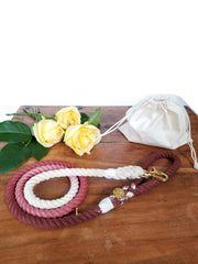 Chianti | Cotton Rope Leash - Wag Swag Brand Inc