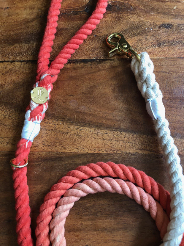 Congo | Cotton Rope Leash - Wag Swag Brand Inc