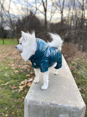 Teal Duvet Snowsuit