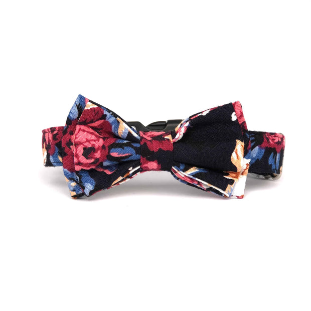 Bow Tie Dog Collar | Flowers - Wag Swag Brand Inc