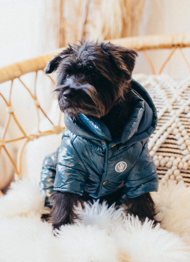 Teal Duvet Snowsuit